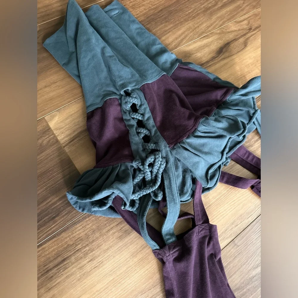 The Fairies Pyjamas Organic Cotton Hula Hoop Garter Pants Pixie Boho - Picture 11 of 14